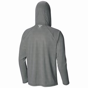 Columbia PFG Terminal Deflector Zero™ Hoodie Herr Grå (WMAIG6937)